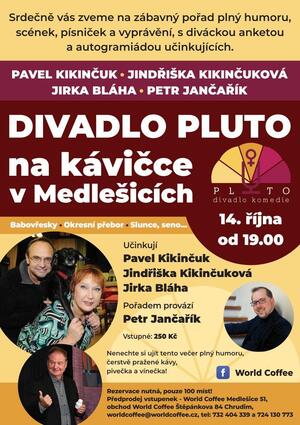 Pozvánka na divadlo v Medlešicích
